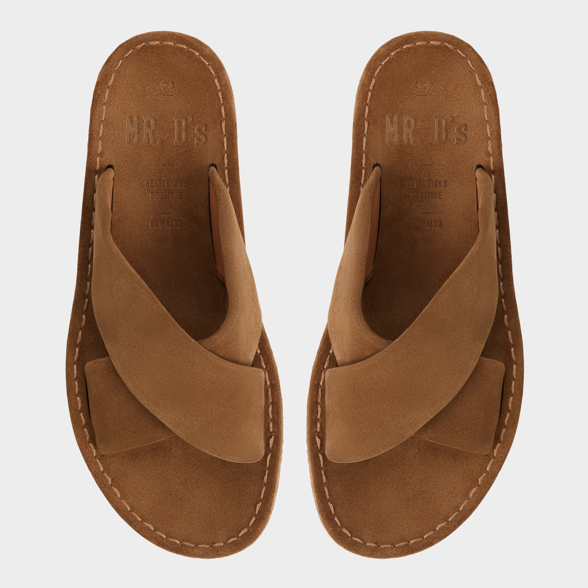 Aldo Steele Light Brown Men's Sandals & Slides - Slide sandal New|Men