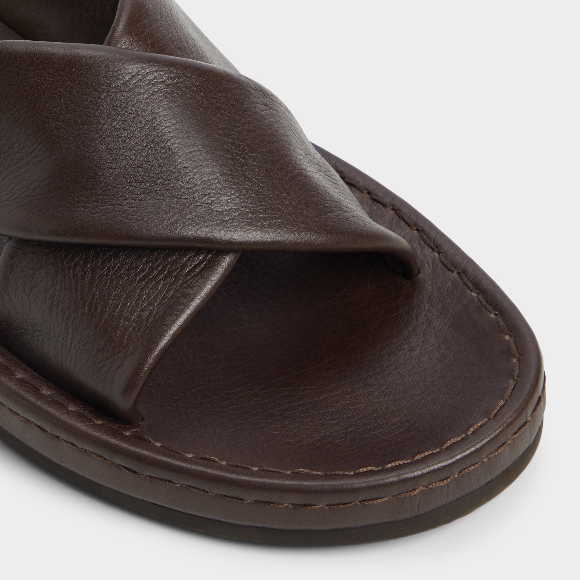 Aldo Steele Dark Brown Men's Sandals & Slides - Slide sandal New|Men