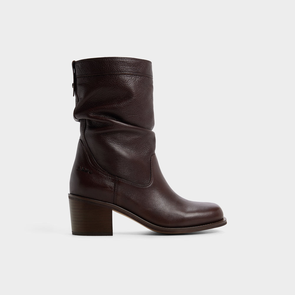 Aldo Haverly in Dark Brown 14163441 - Ankle boot, Block heel Women|Bags