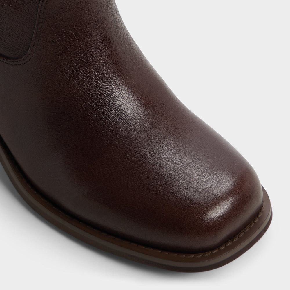 Aldo Haverly in Dark Brown 14163441 - Ankle boot, Block heel Women|Bags