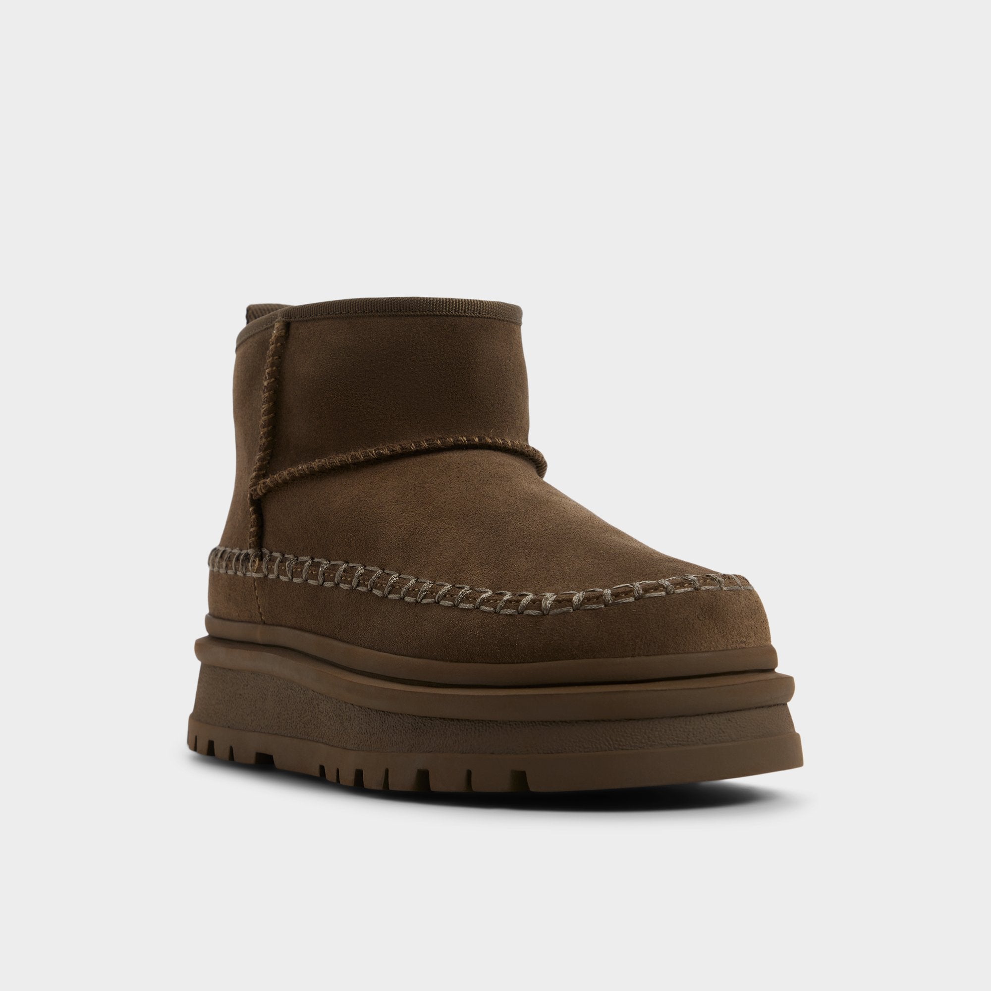 Aldo Milanie in Dark Green - Ankle boot, Lug sole Women