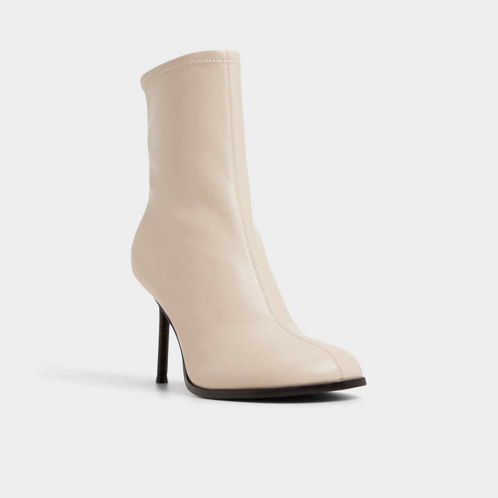 Aldo Evander in Cream - Ankle boot, Stiletto heel Women