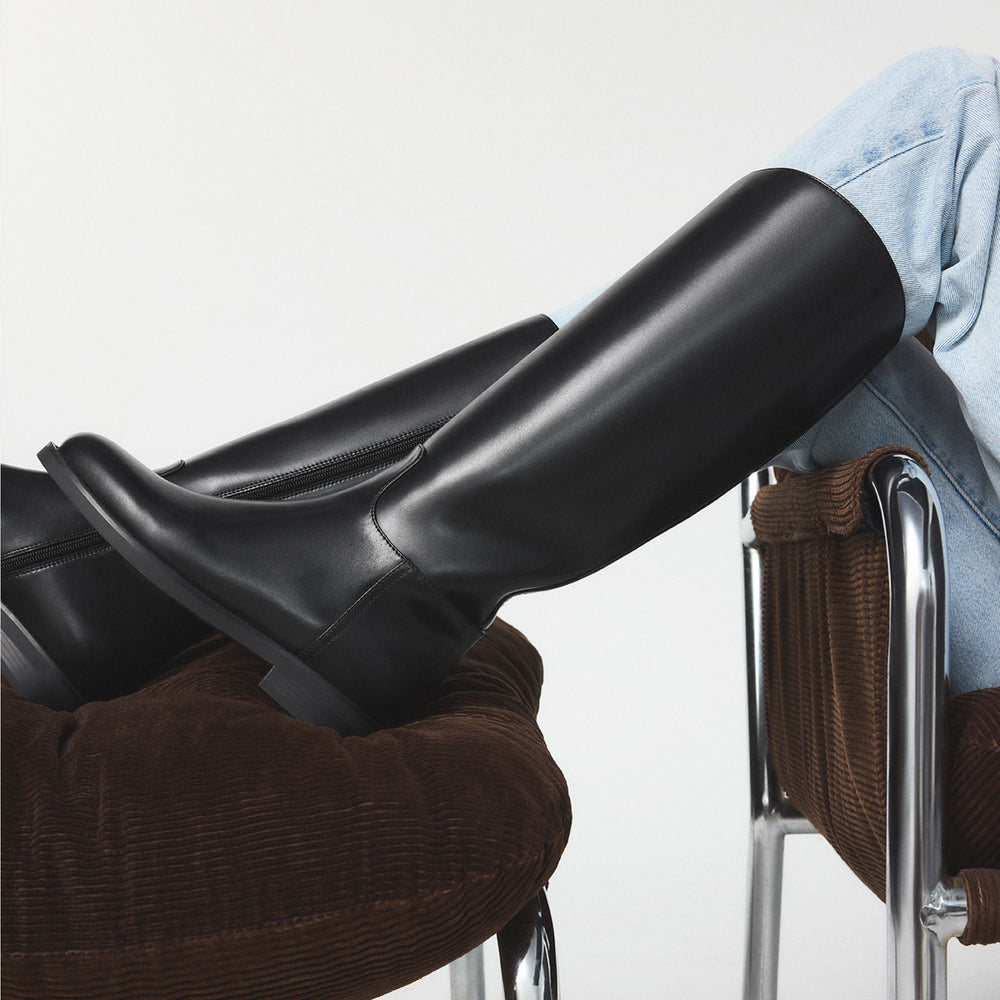 Aldo Charley in Black - Knee-high boot, Cup sole Women