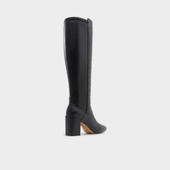 Aldo Satori Black/Black Women's Tall Boots - Knee-high boot, Block heel Women