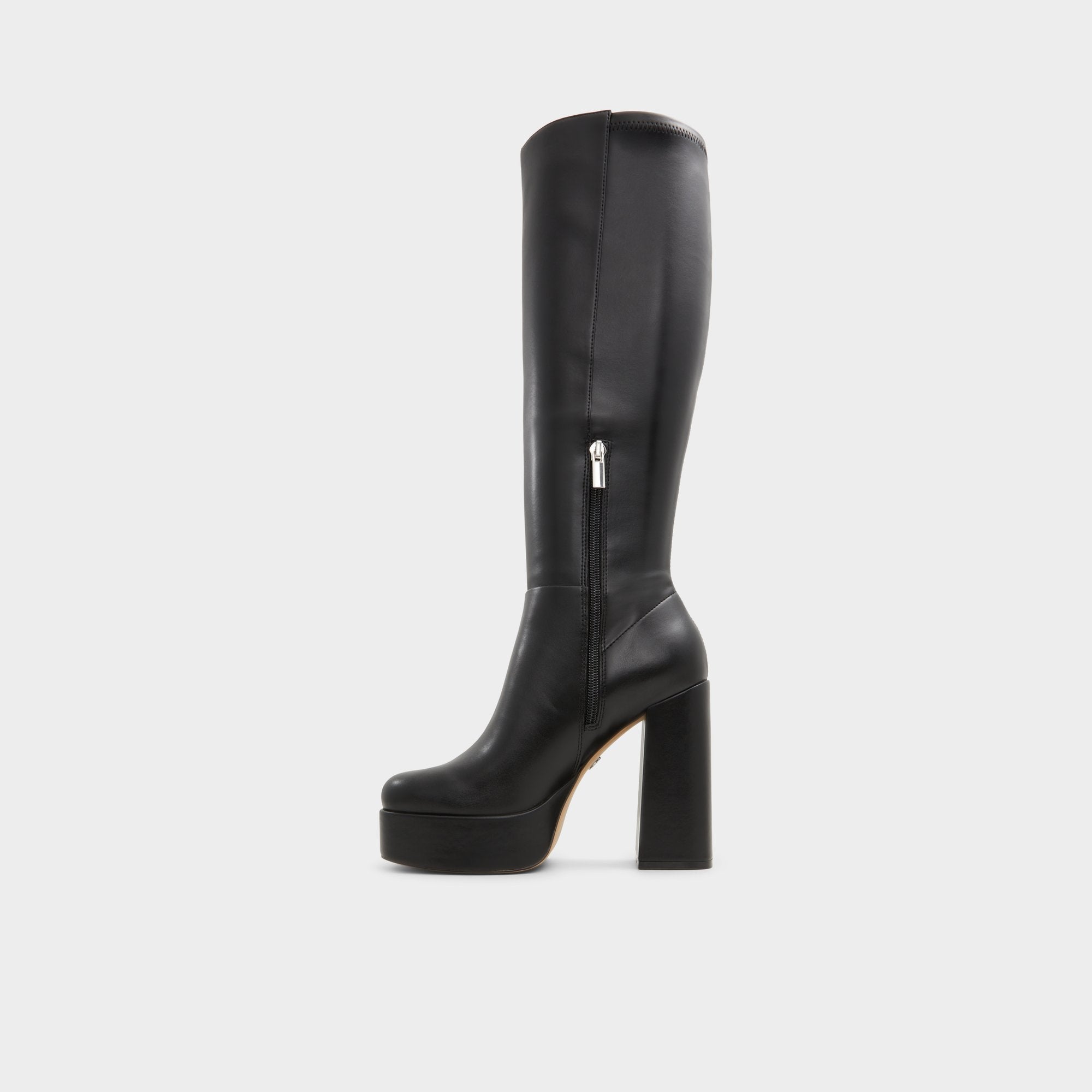 Aldo Albie Black Women's Tall Boots - Knee-high boot, Platform Women