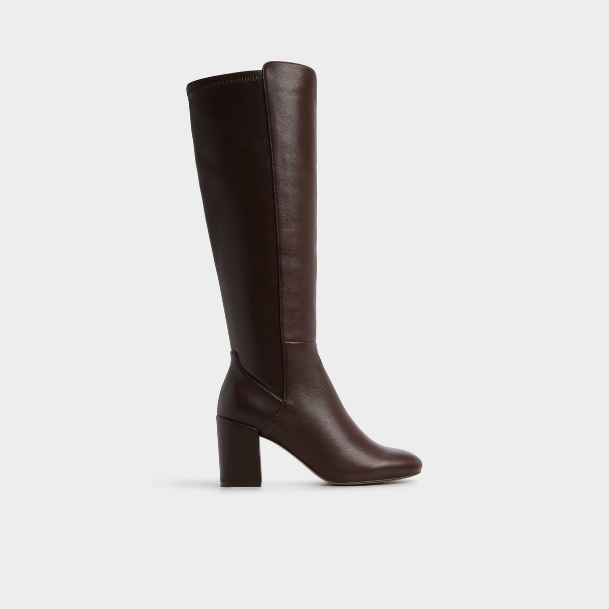 Aldo Satori Brown Overflow Women's Tall Boots - Knee-high boot, Block heel Women