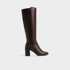 Aldo Satori Brown Overflow Women's Tall Boots - Knee-high boot, Block heel Women