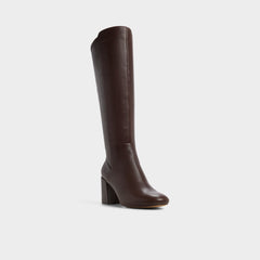 Aldo Satori Brown Overflow Women's Tall Boots - Knee-high boot, Block heel Women