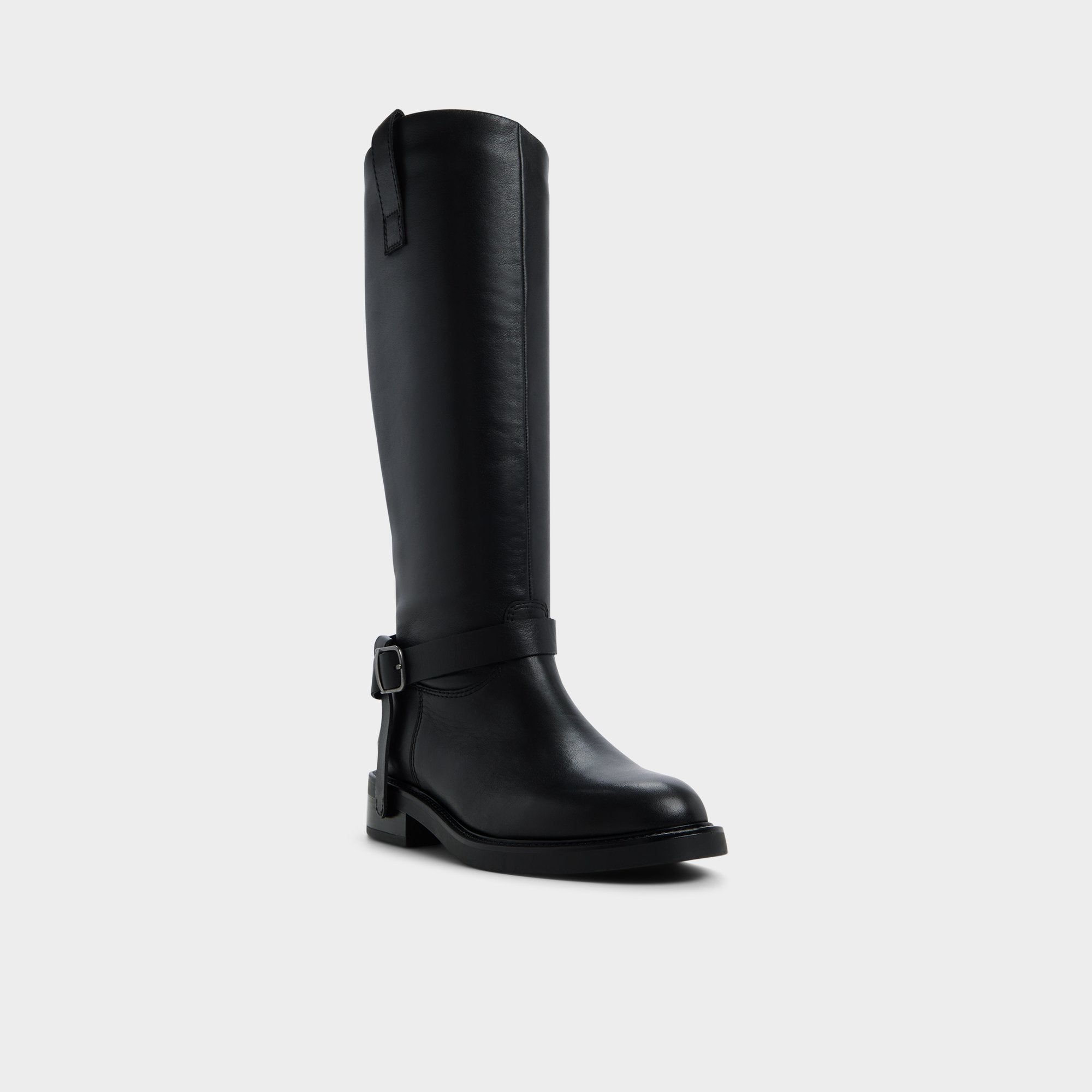 Aldo Philippa in Black - Riding boot, Block heel Women