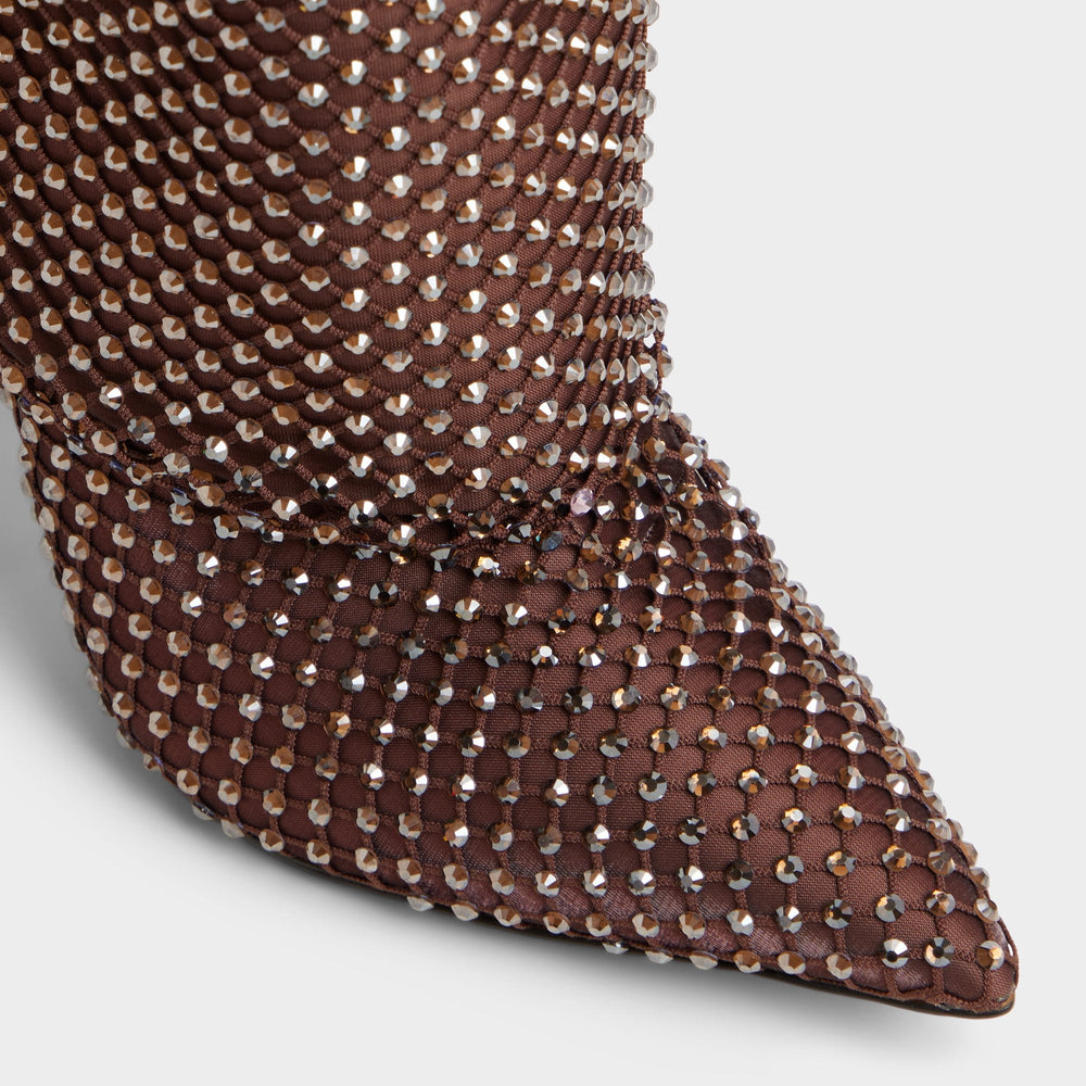 Aldo Livydalia in Dark Brown - Knee-high boot, Stiletto heel Women