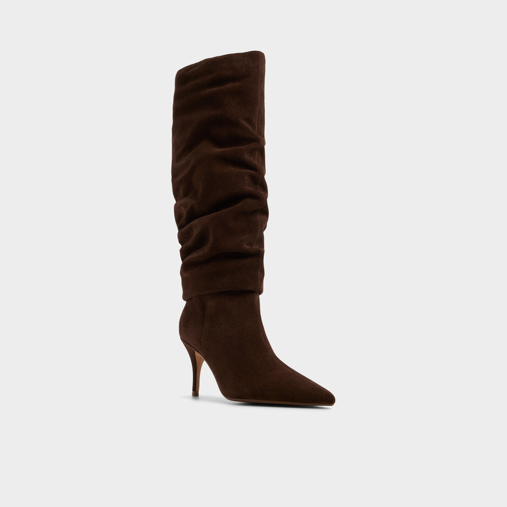 Aldo Kimmia in Medium Brown - Knee-high boot, Stiletto heel Women