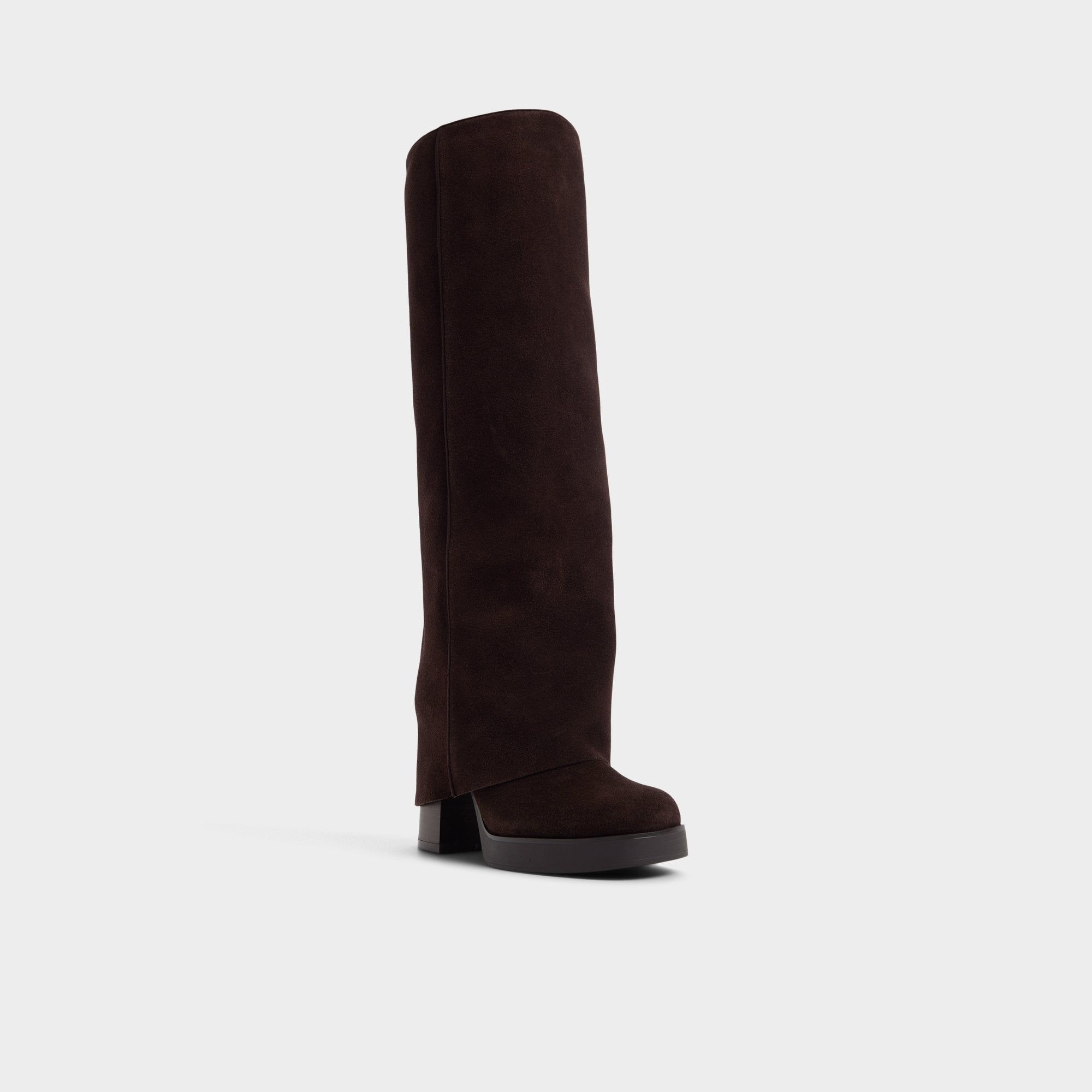 Aldo Maeveh in Dark Brown - Knee-high boot, Platform Women