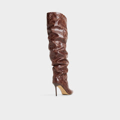 Aldo Daroba in Dark Brown - Over-the-knee boot, Stiletto heel Women