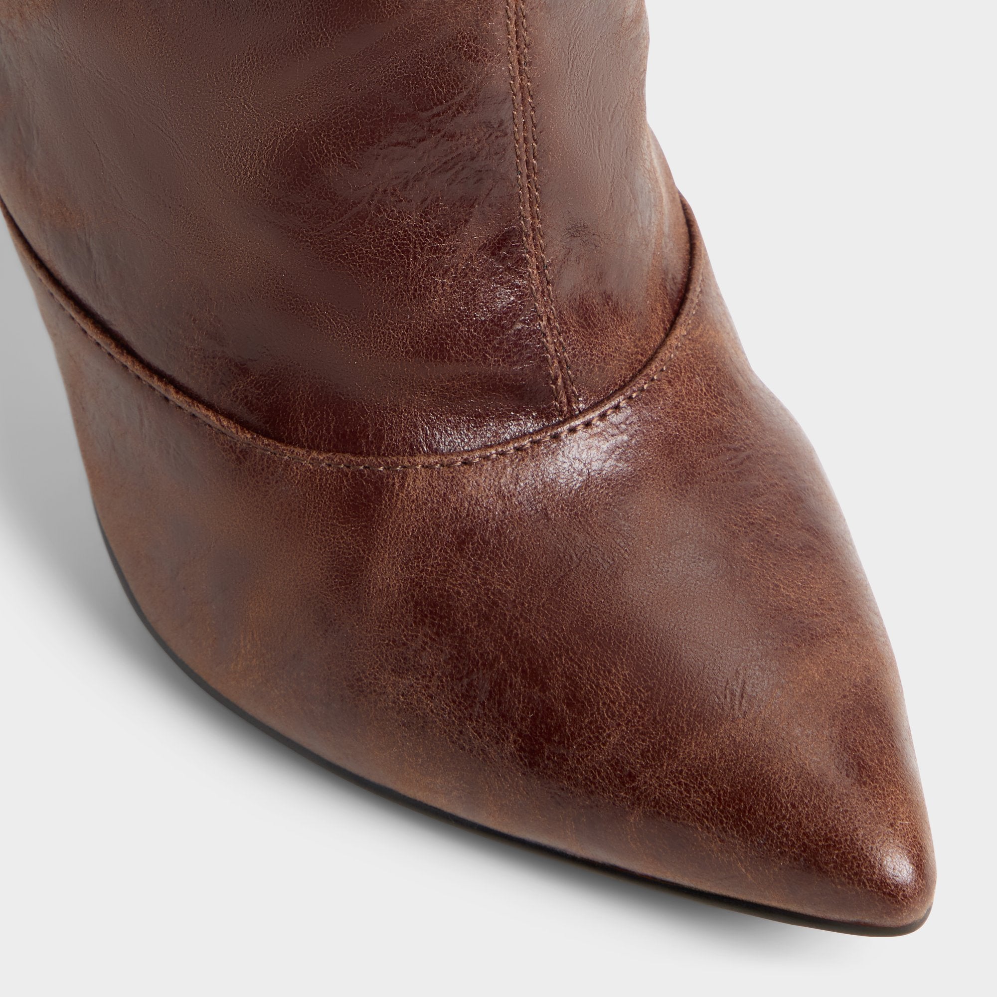 Aldo Daroba in Dark Brown - Over-the-knee boot, Stiletto heel Women