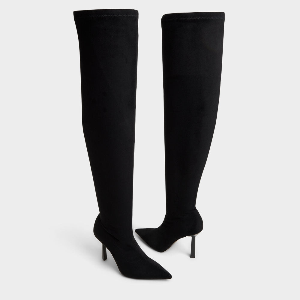 Aldo Caldan in Black - Over-the-knee boot, Stiletto heel Women