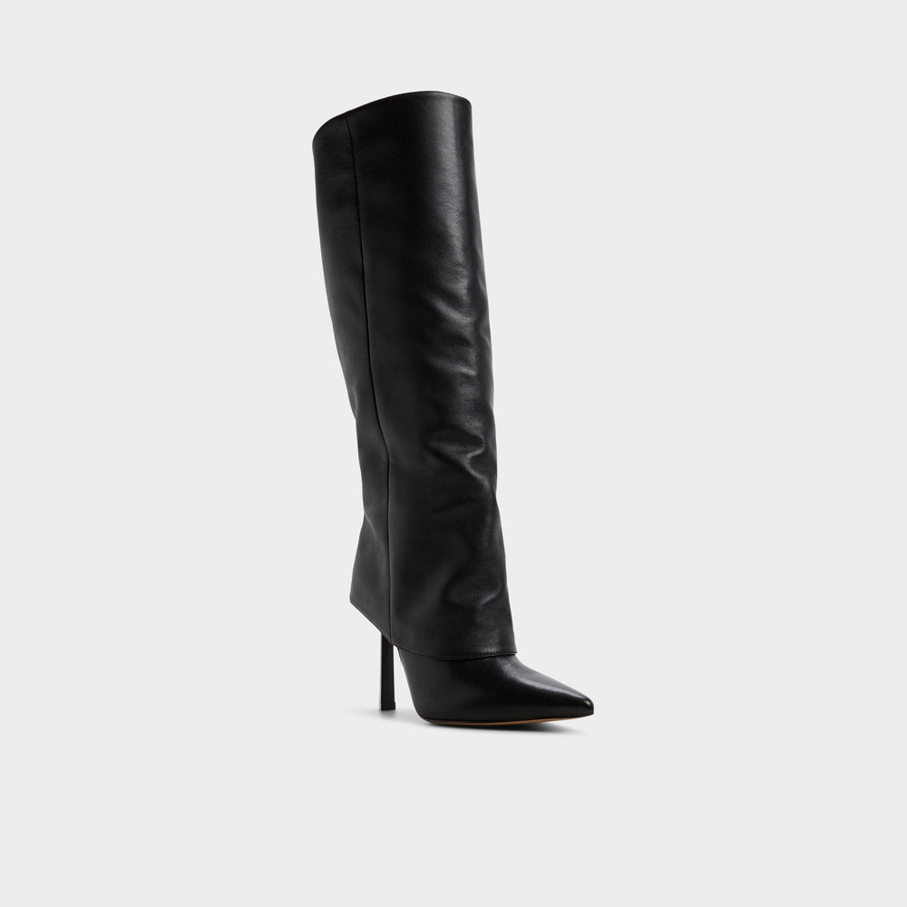 Aldo Lenoria in Black - Knee-high boot, Stiletto heel Women