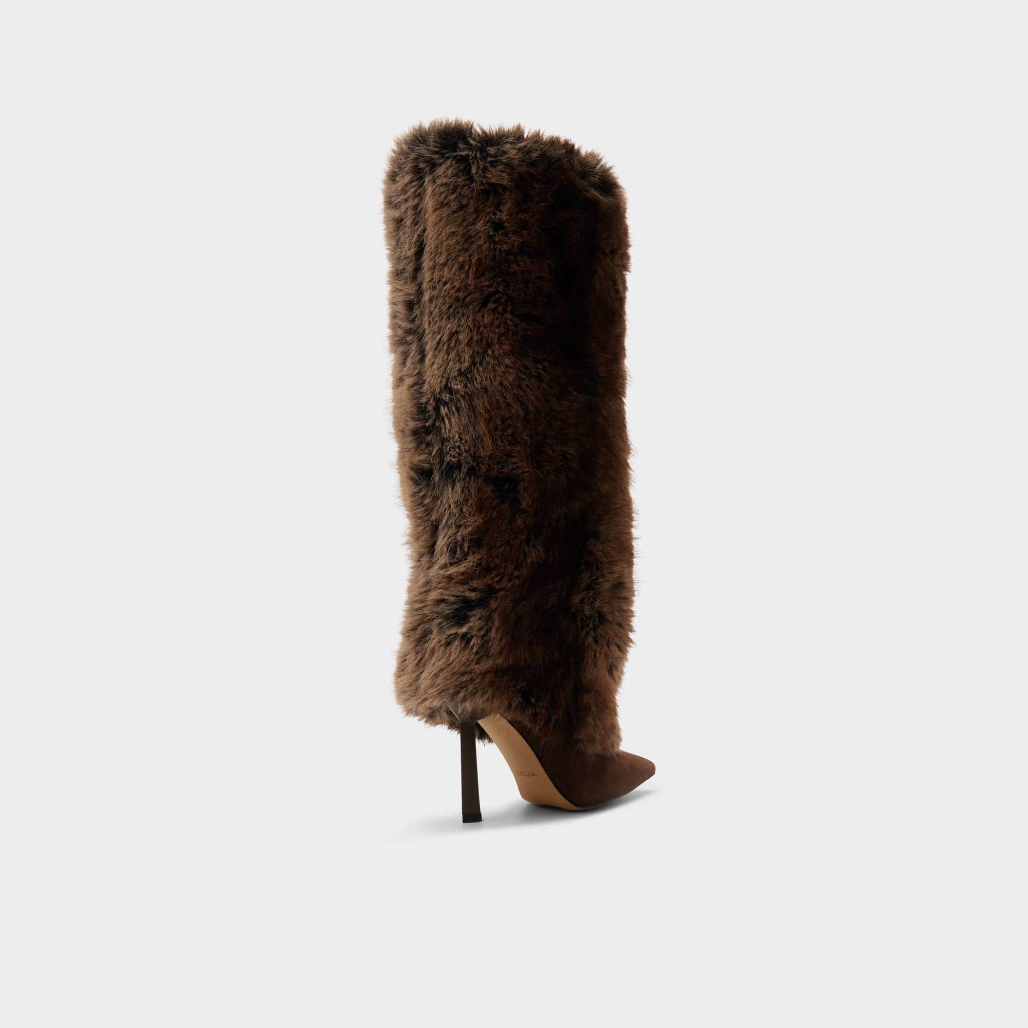 Aldo Lennore in Dark Brown 14163383 - Knee-high boot, Stiletto heel Women