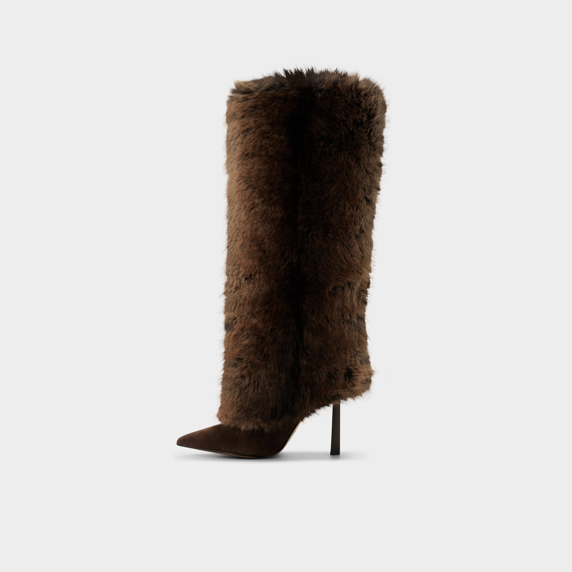 Aldo Lennore in Dark Brown 14163383 - Knee-high boot, Stiletto heel Women