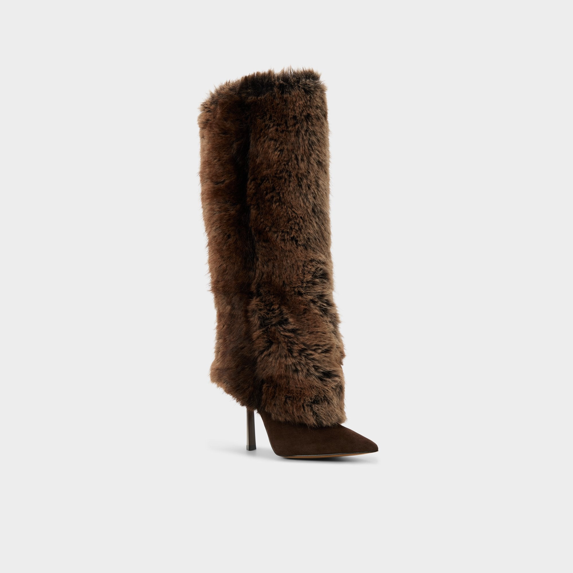 Aldo Lennore in Dark Brown 14163383 - Knee-high boot, Stiletto heel Women