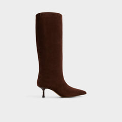Aldo Selora in Dark Brown - Knee-high boot, Stiletto heel Women|Bags