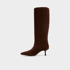 Aldo Selora in Dark Brown - Knee-high boot, Stiletto heel Women|Bags