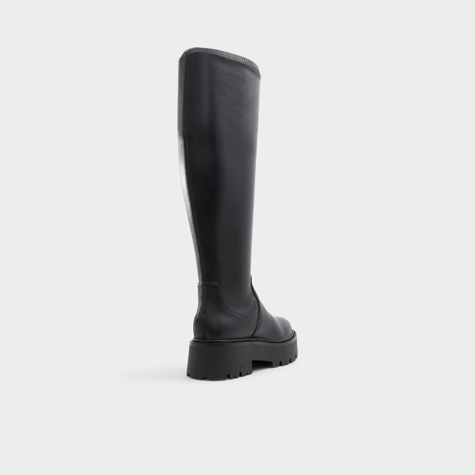 Aldo Carelden Black Women's Tall Boots - Knee-high boot, Lug sole Women