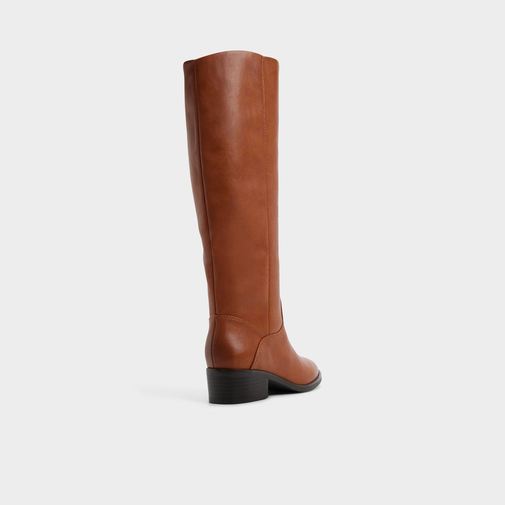 Aldo Kaydienh in Medium Brown - Knee-high boot, Block heel Women