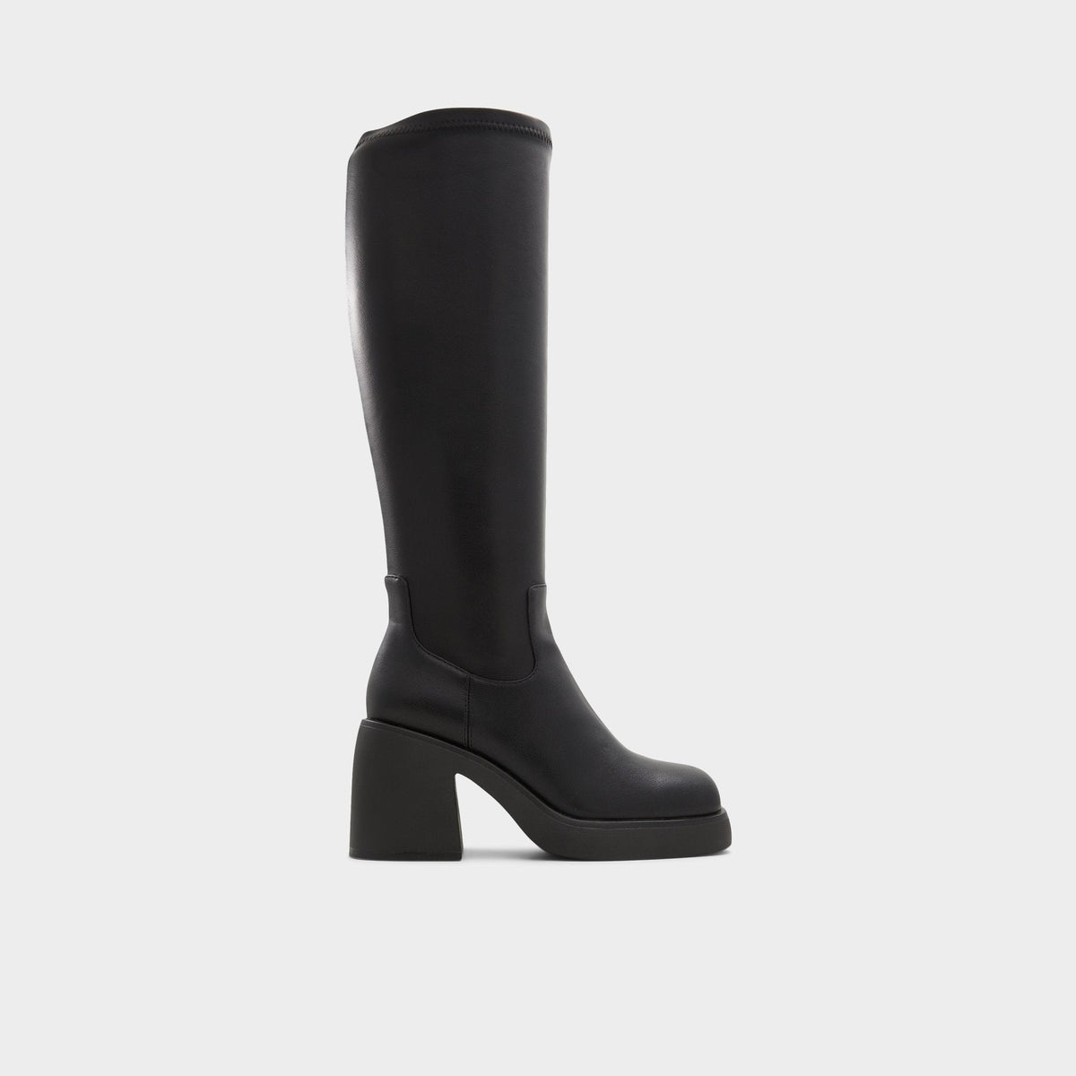 Aldo Auster Black Women's Tall Boots - Knee-high boot, Platform Women