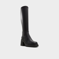 Aldo Auster Black Women's Tall Boots - Knee-high boot, Platform Women
