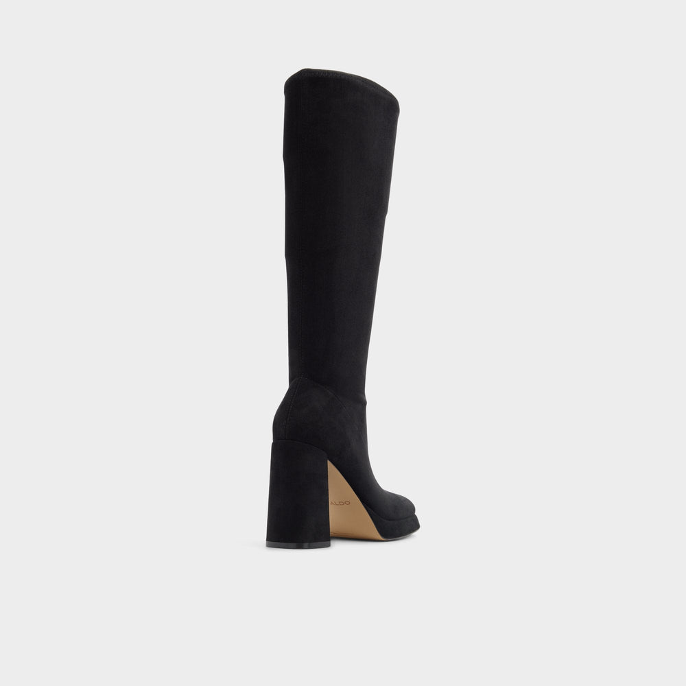 Aldo Gisselle in Black - Knee-high boot, Platform Women