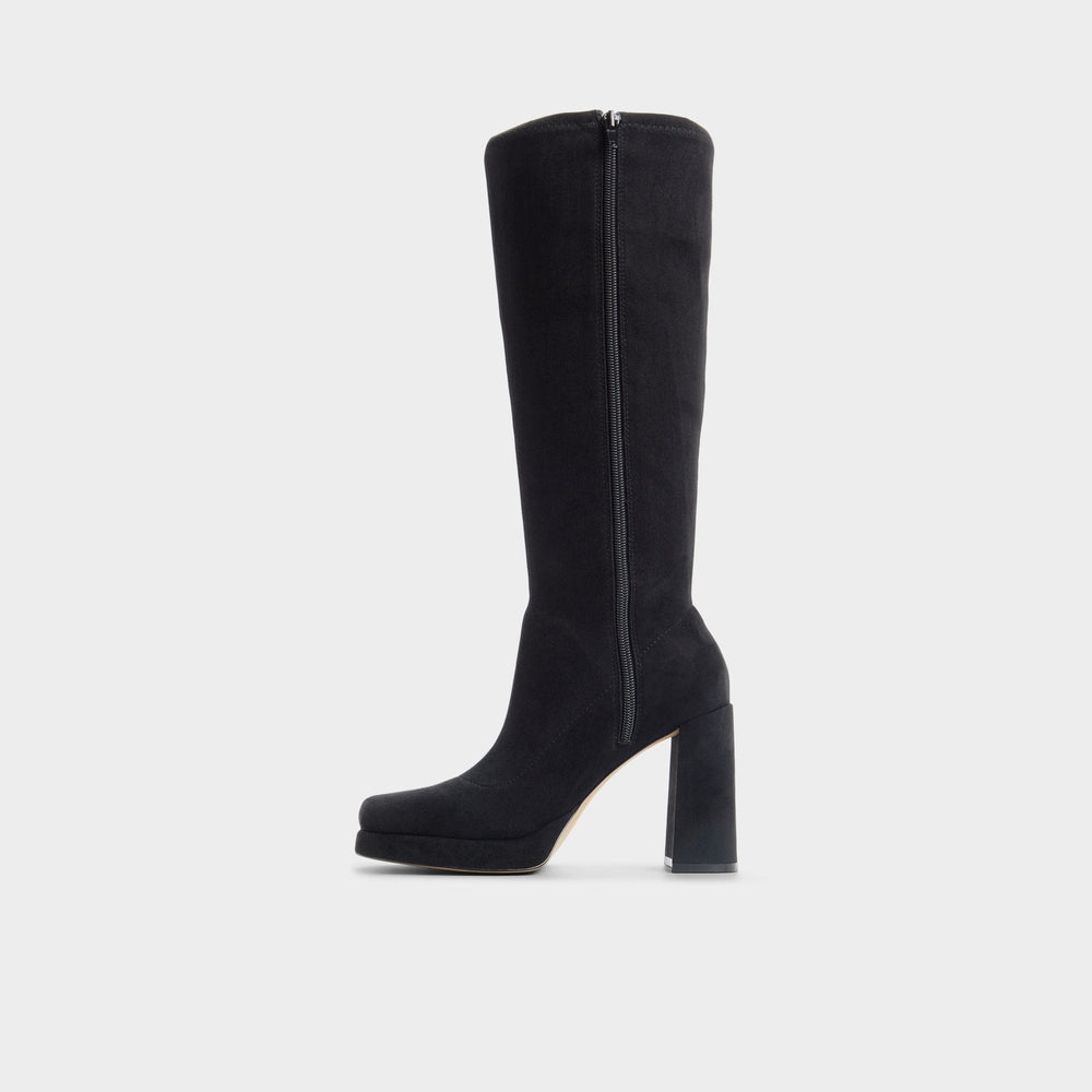 Aldo Gisselle in Black - Knee-high boot, Platform Women
