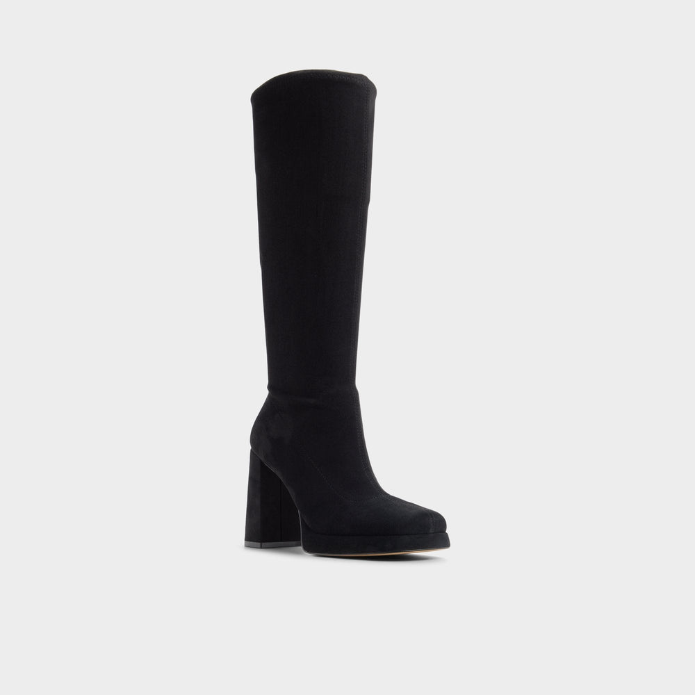 Aldo Gisselle in Black - Knee-high boot, Platform Women