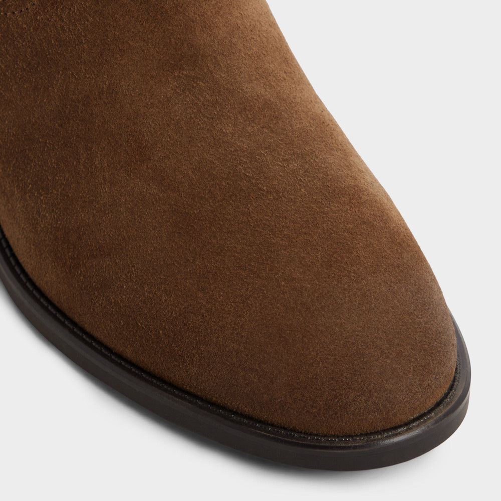 Aldo Kaydia in Dark Brown - Knee-high western boot, Block heel Women