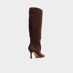 Aldo Frankey in Dark Brown - Knee-high boot, Stiletto heel Women