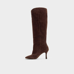 Aldo Frankey in Dark Brown - Knee-high boot, Stiletto heel Women