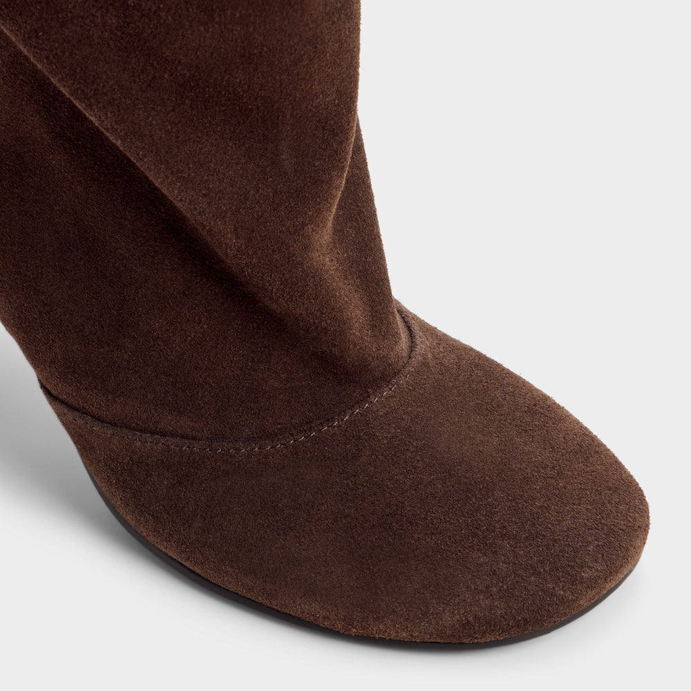 Aldo Frankey in Dark Brown - Knee-high boot, Stiletto heel Women