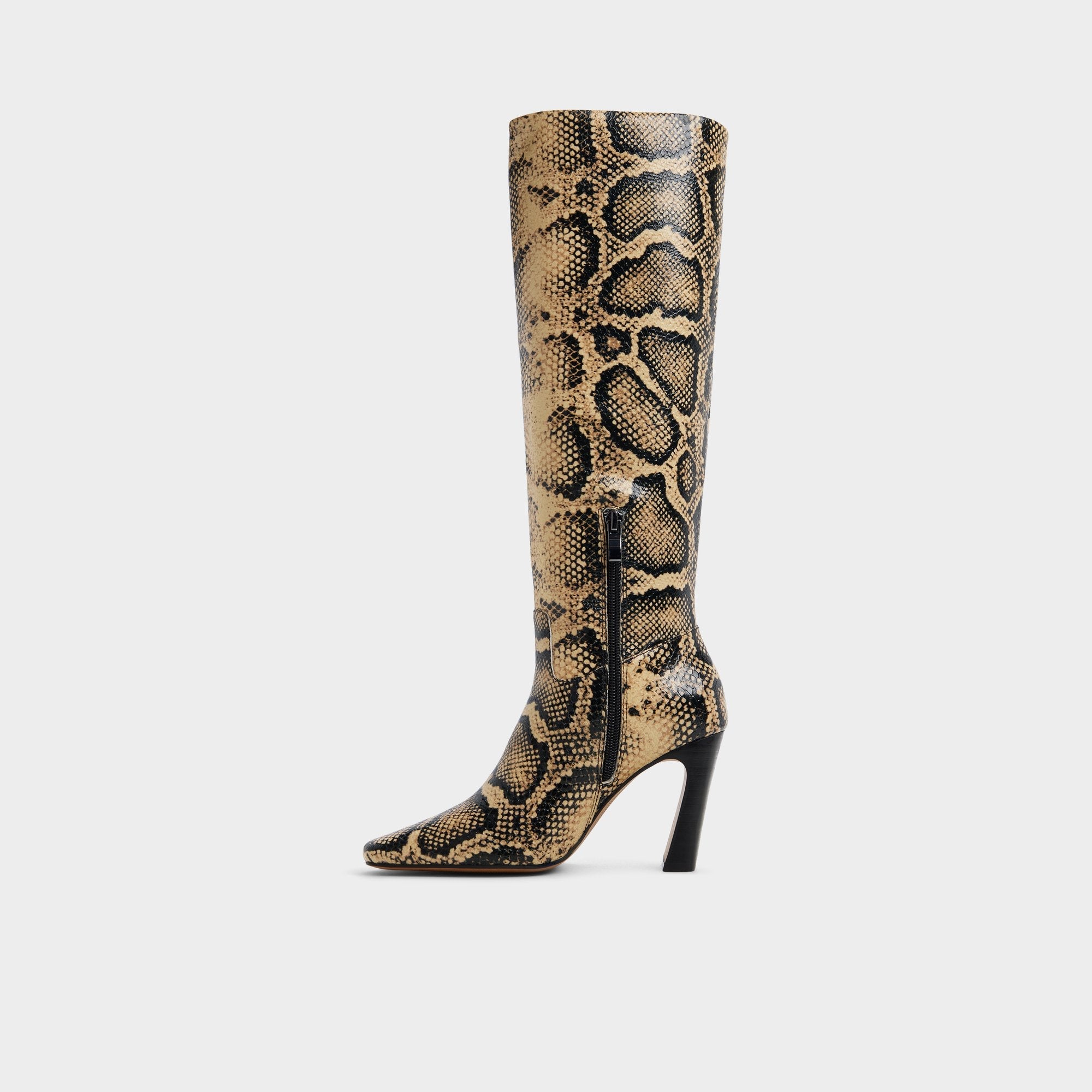 Aldo Vivienna in Brown Multi - Knee-high boot, Block heel Women