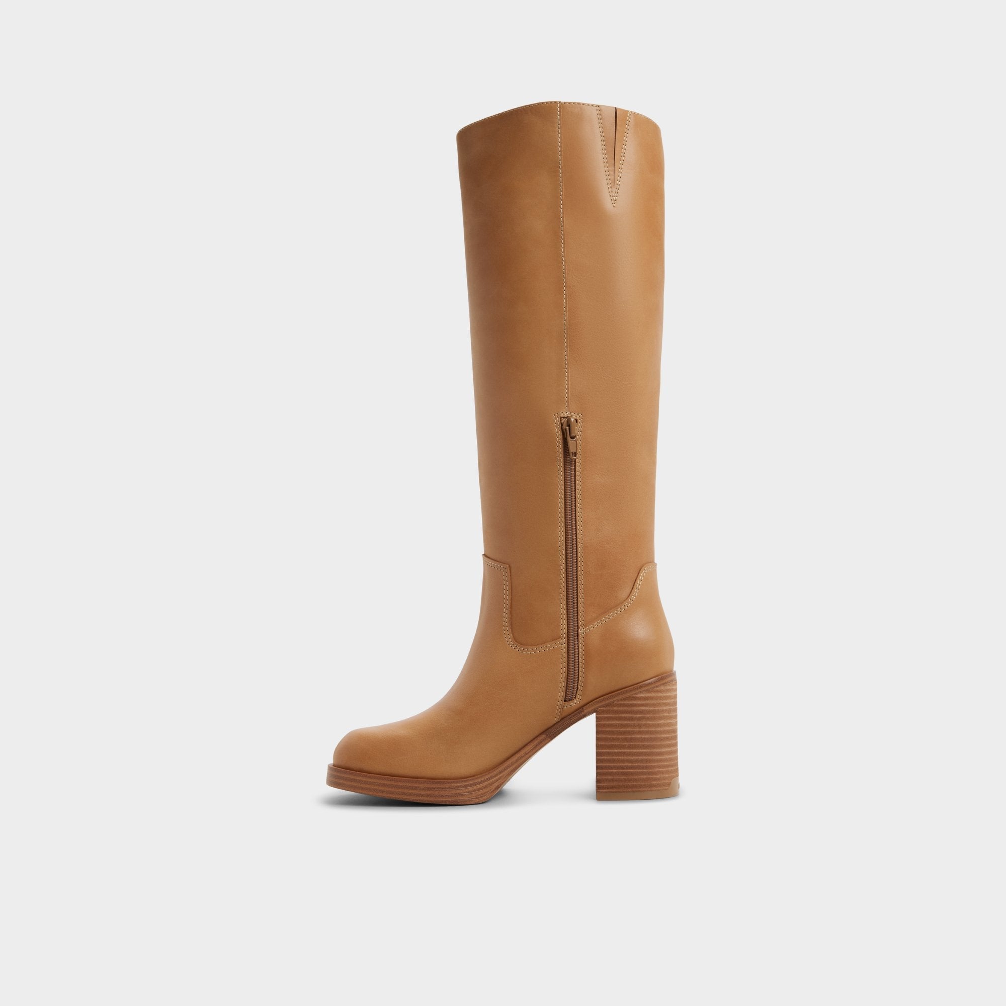 Aldo Juny in Light Brown - Knee-high boot, Platform Women