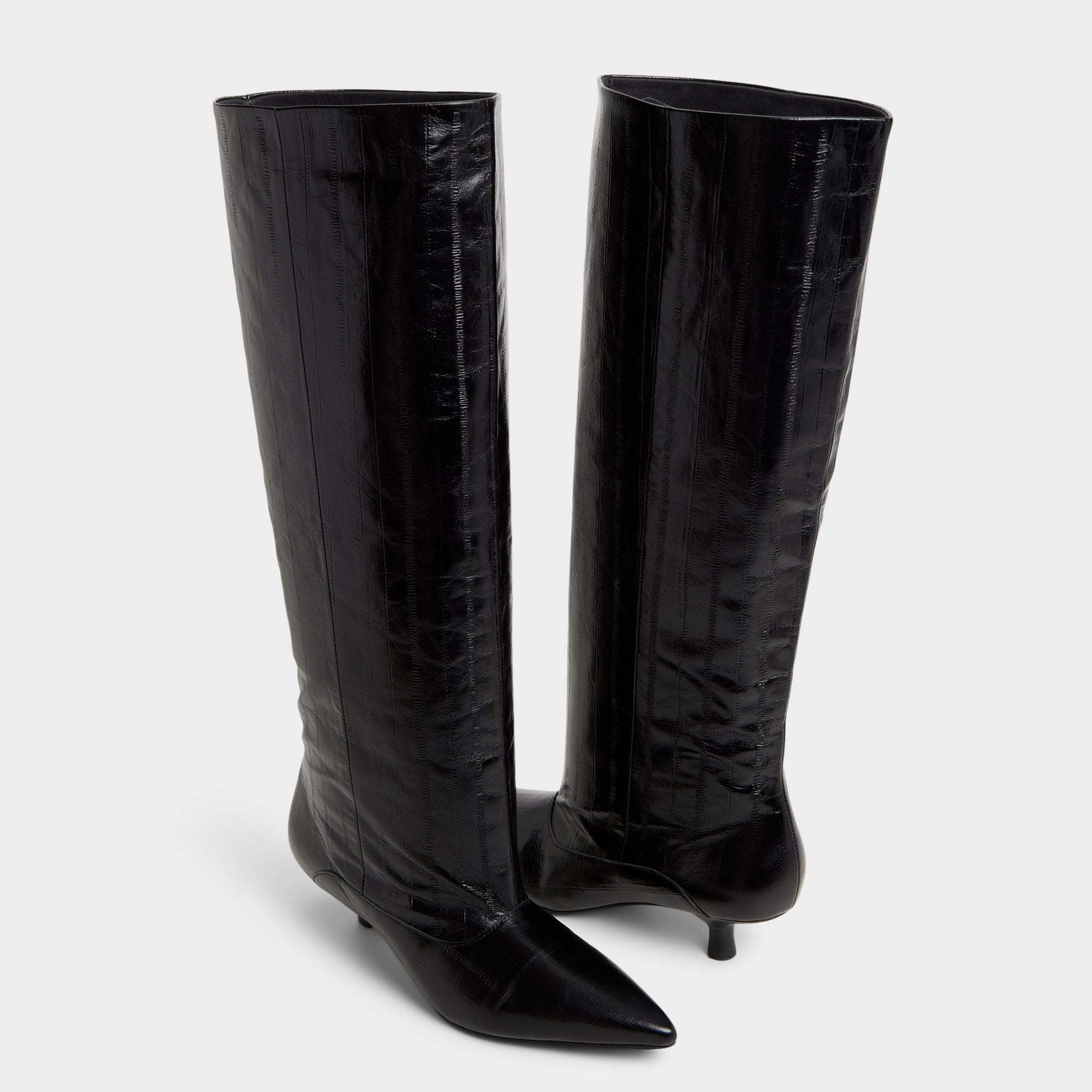 Aldo Everose in Black - Knee-high boot, Kitten heel Women