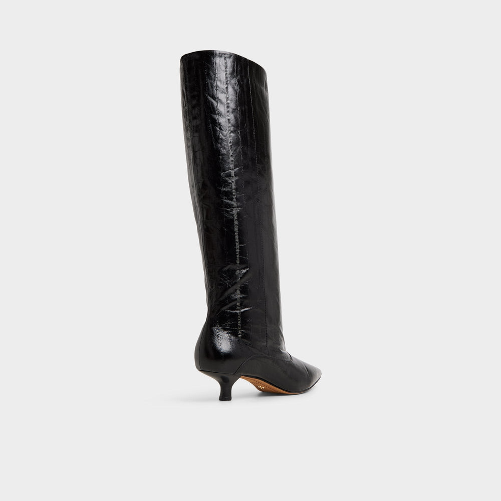 Aldo Everose in Black - Knee-high boot, Kitten heel Women