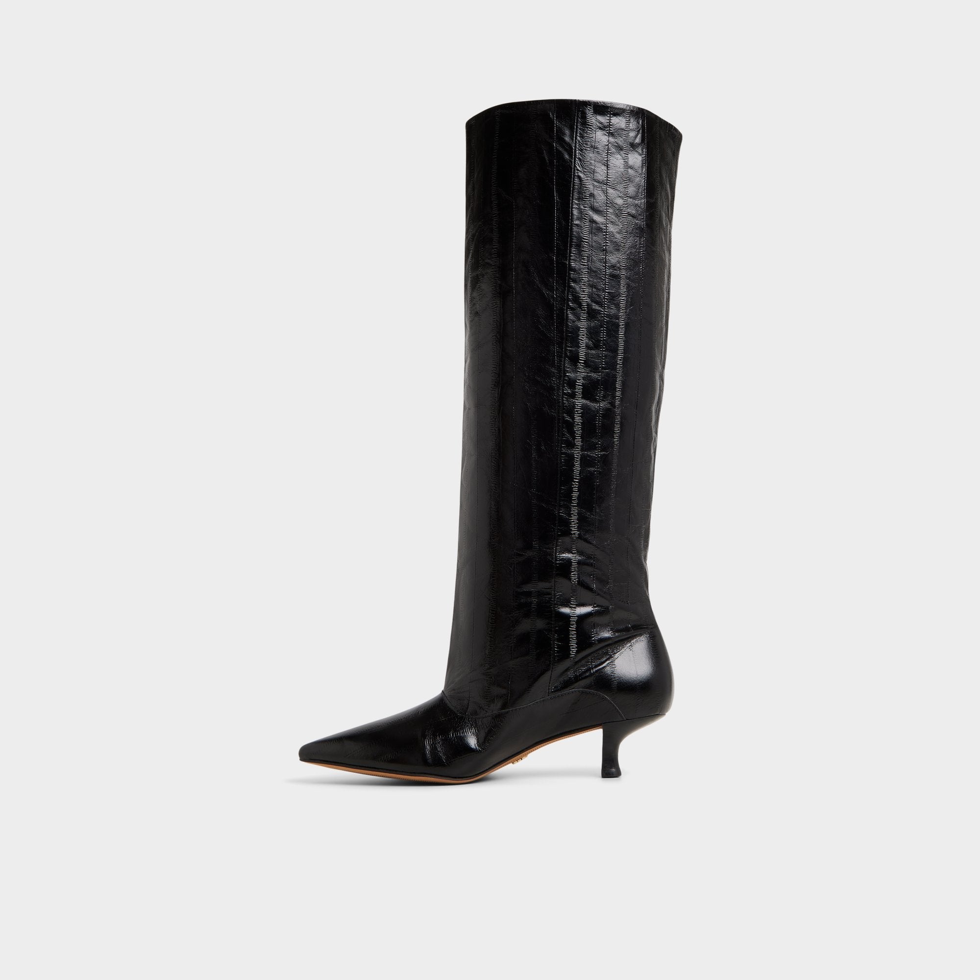 Aldo Everose in Black - Knee-high boot, Kitten heel Women