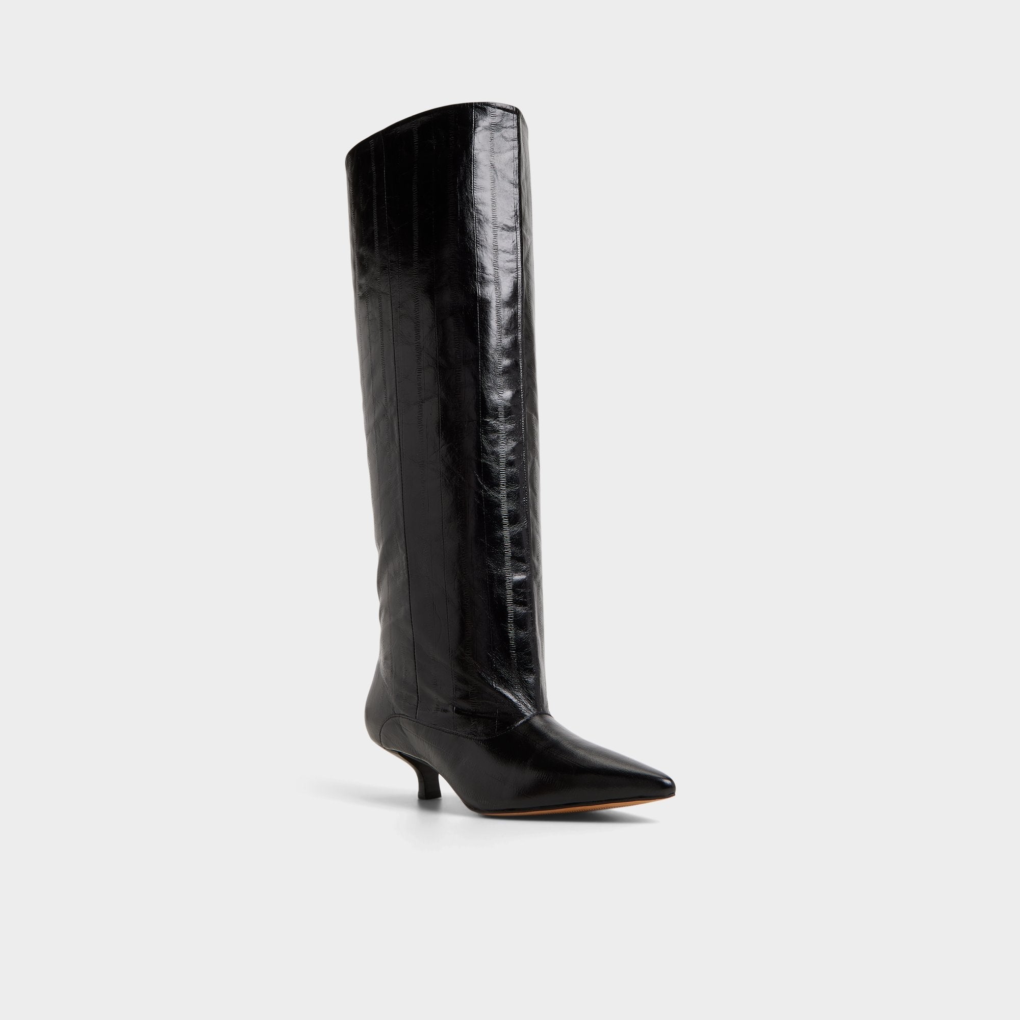 Aldo Everose in Black - Knee-high boot, Kitten heel Women