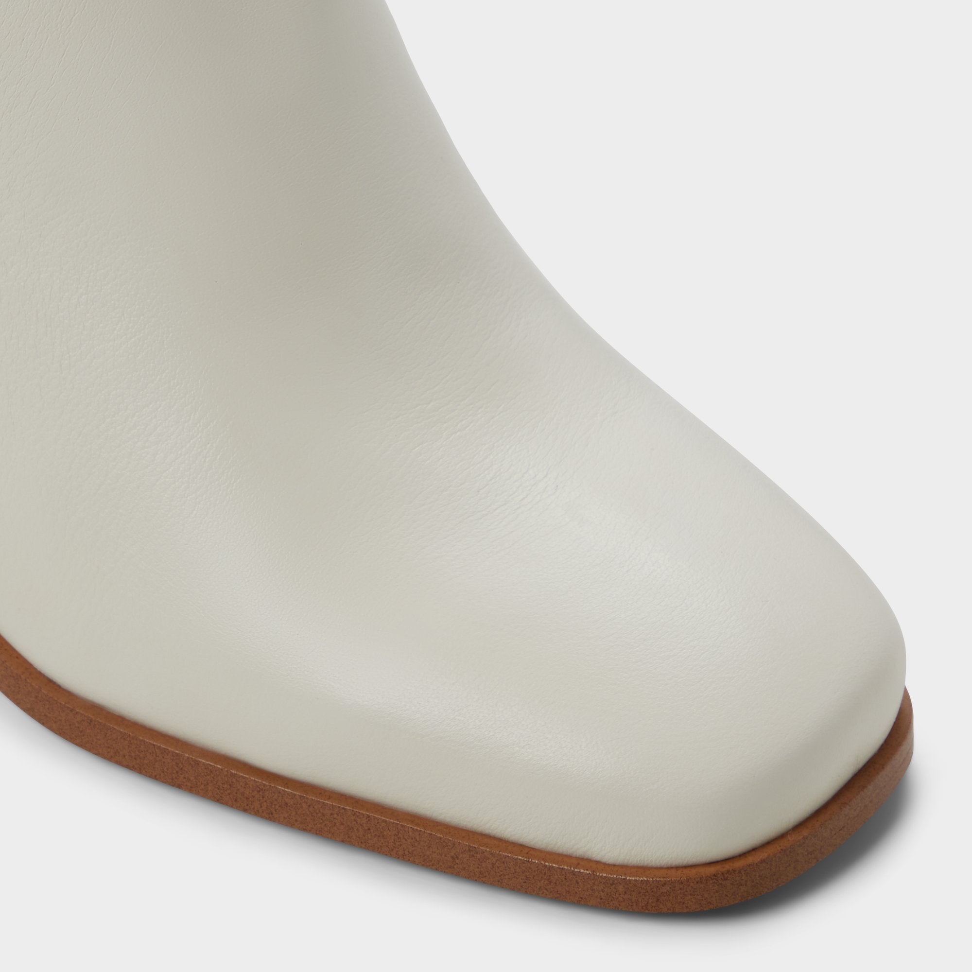 Aldo Elyze in White Bone - Knee-high boot, Block heel Women