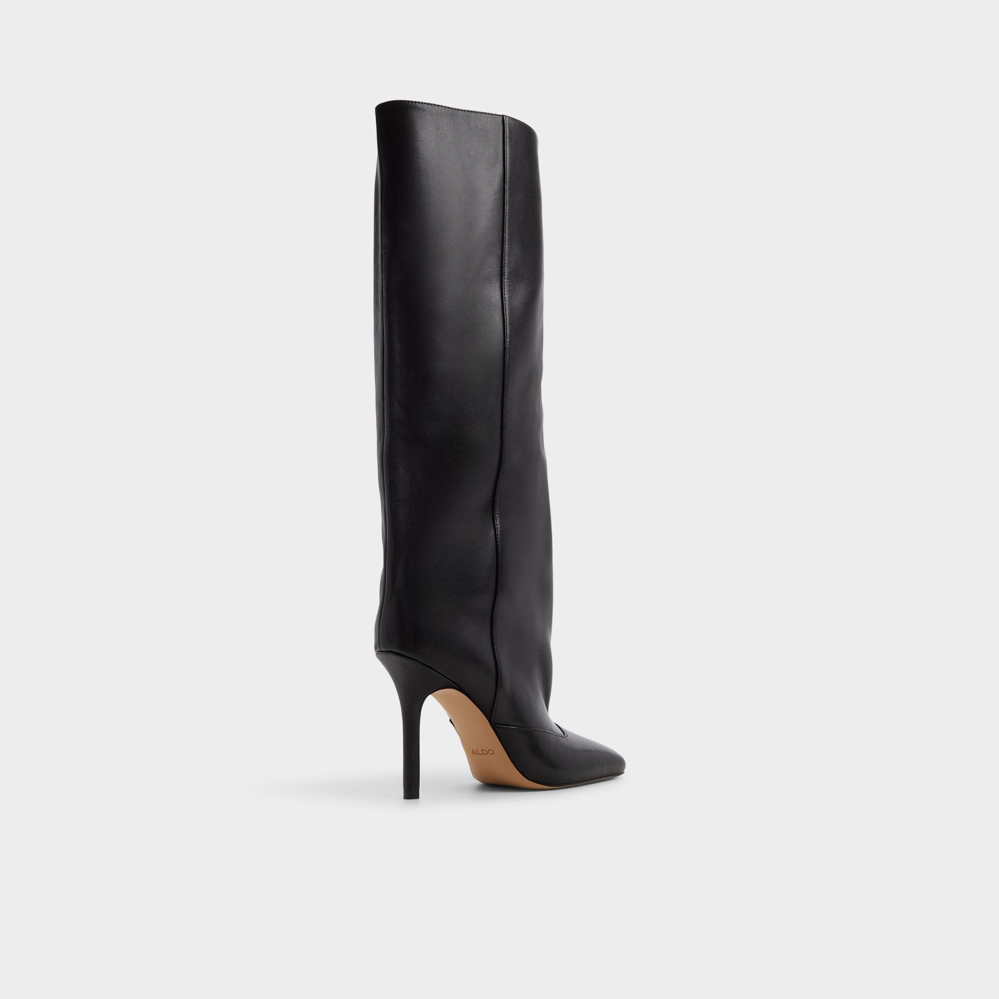 Aldo Aleena in Black - Knee-high boot, Stiletto heel Women