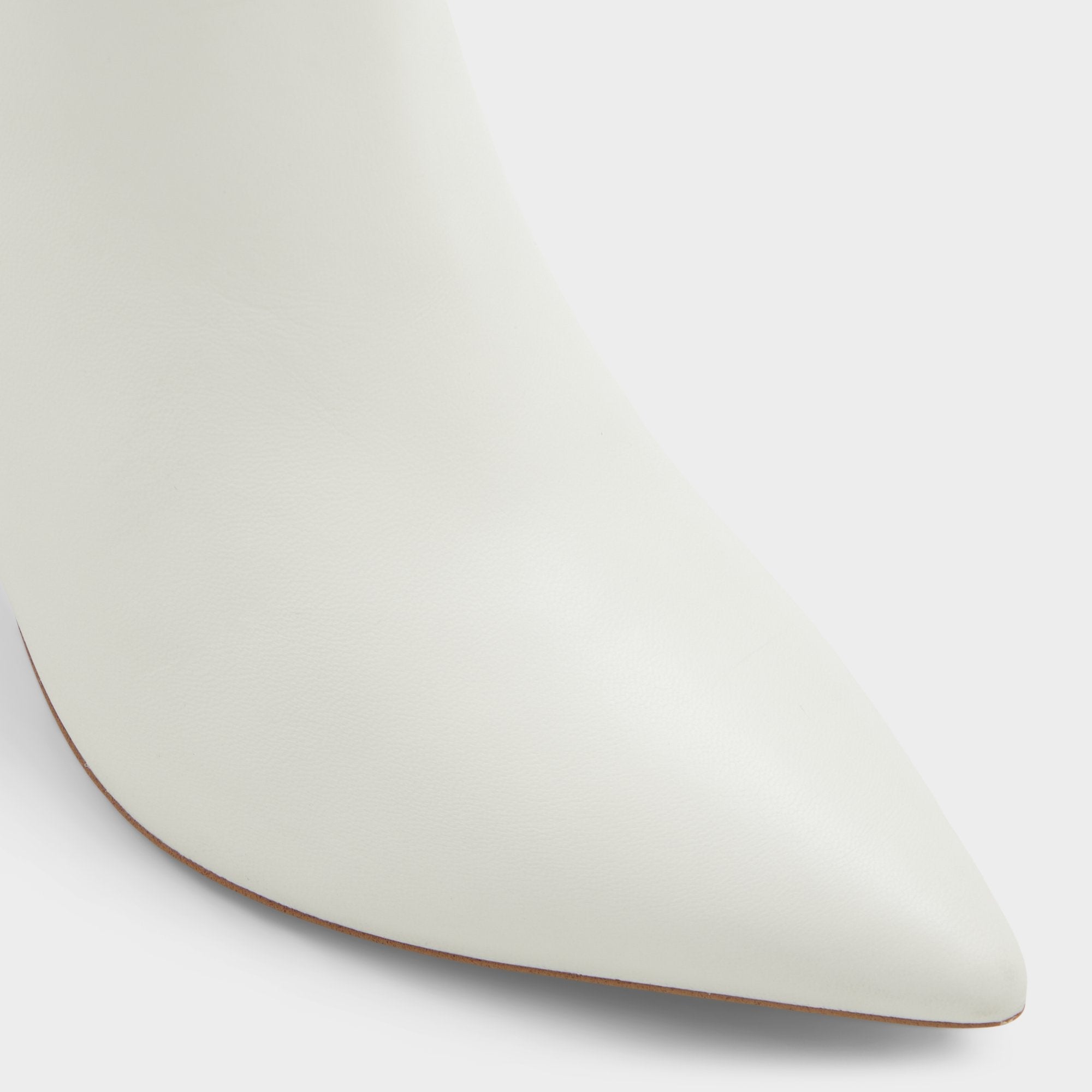 Aldo Laroche White/Bone Women's Tall Boots - Knee-high boot, Stiletto heel Women