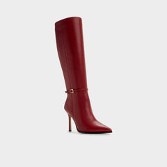 Aldo Maellie in Dark Red - Knee-high boot, Stiletto heel Women