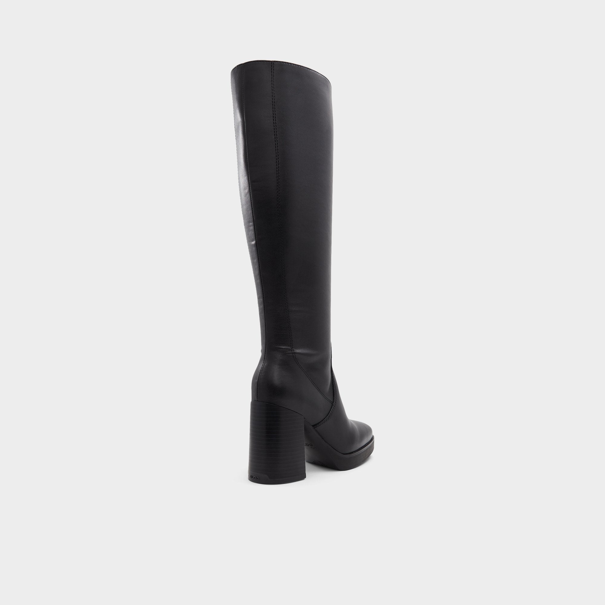 Aldo Equine Black Women's Tall Boots - Knee-high boot, Black Women