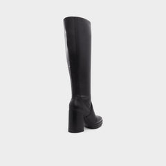 Aldo Equine Black Women's Tall Boots - Knee-high boot, Black Women