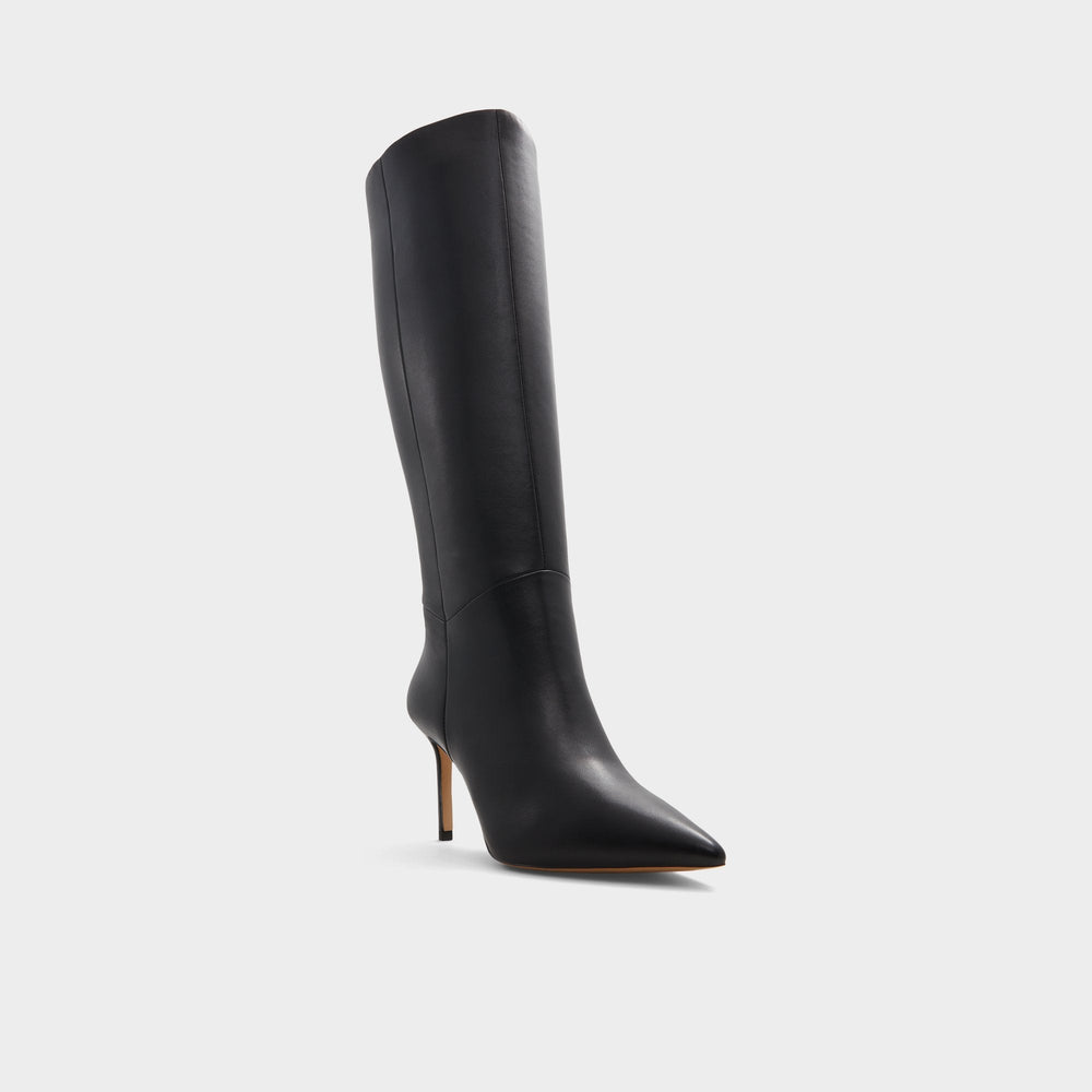 Aldo Laroche Black Women's Tall Boots - Knee-high boot, Black Women