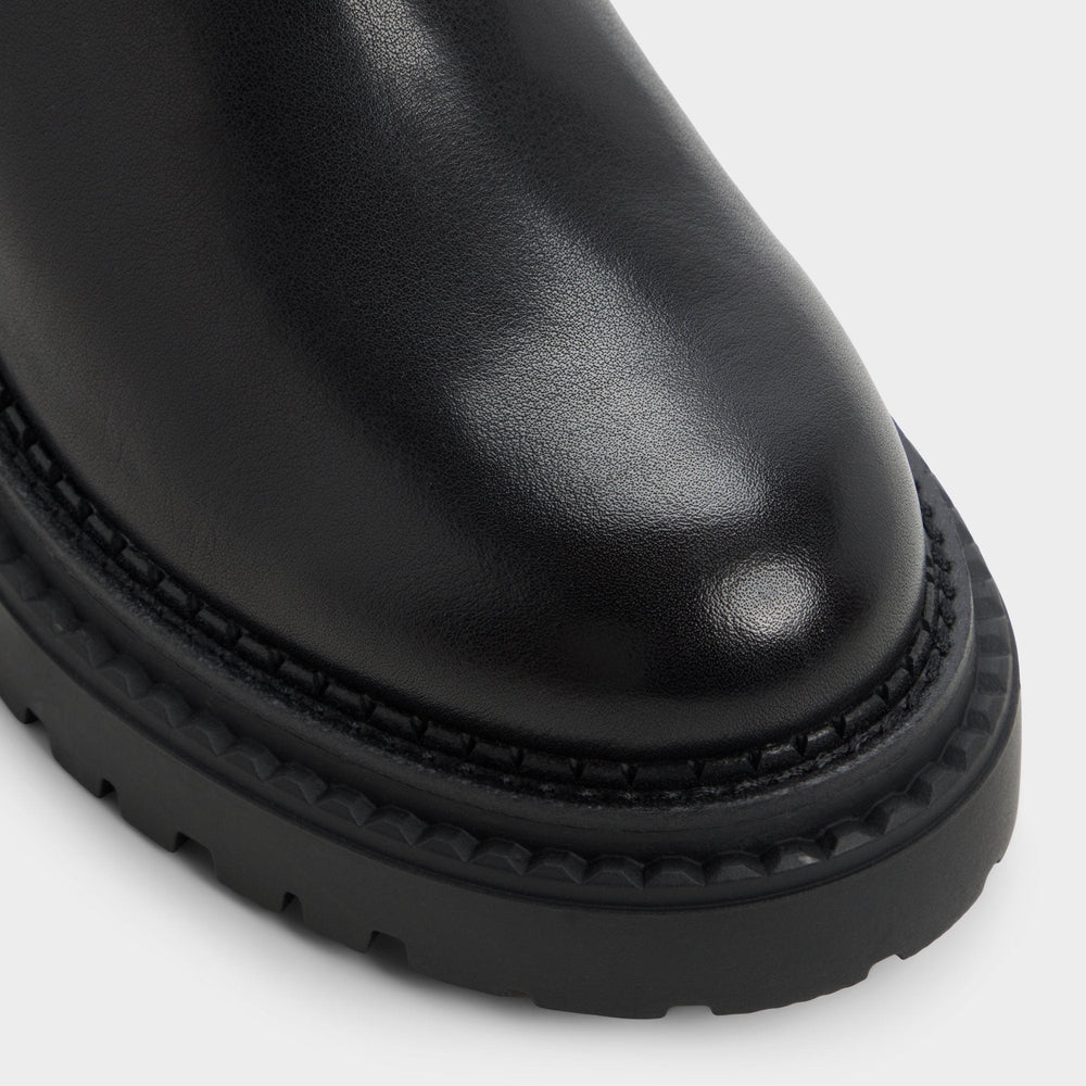 Aldo Bestina in Black - Chelsea boot, Lug sole Women